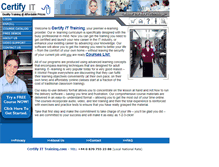 Tablet Screenshot of citt.oncourselearning.com