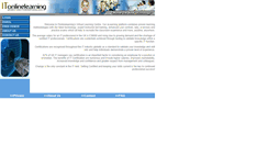 Desktop Screenshot of itonline.oncourselearning.com